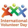 Logo van de Internationale Dag van de Vrijwilligers