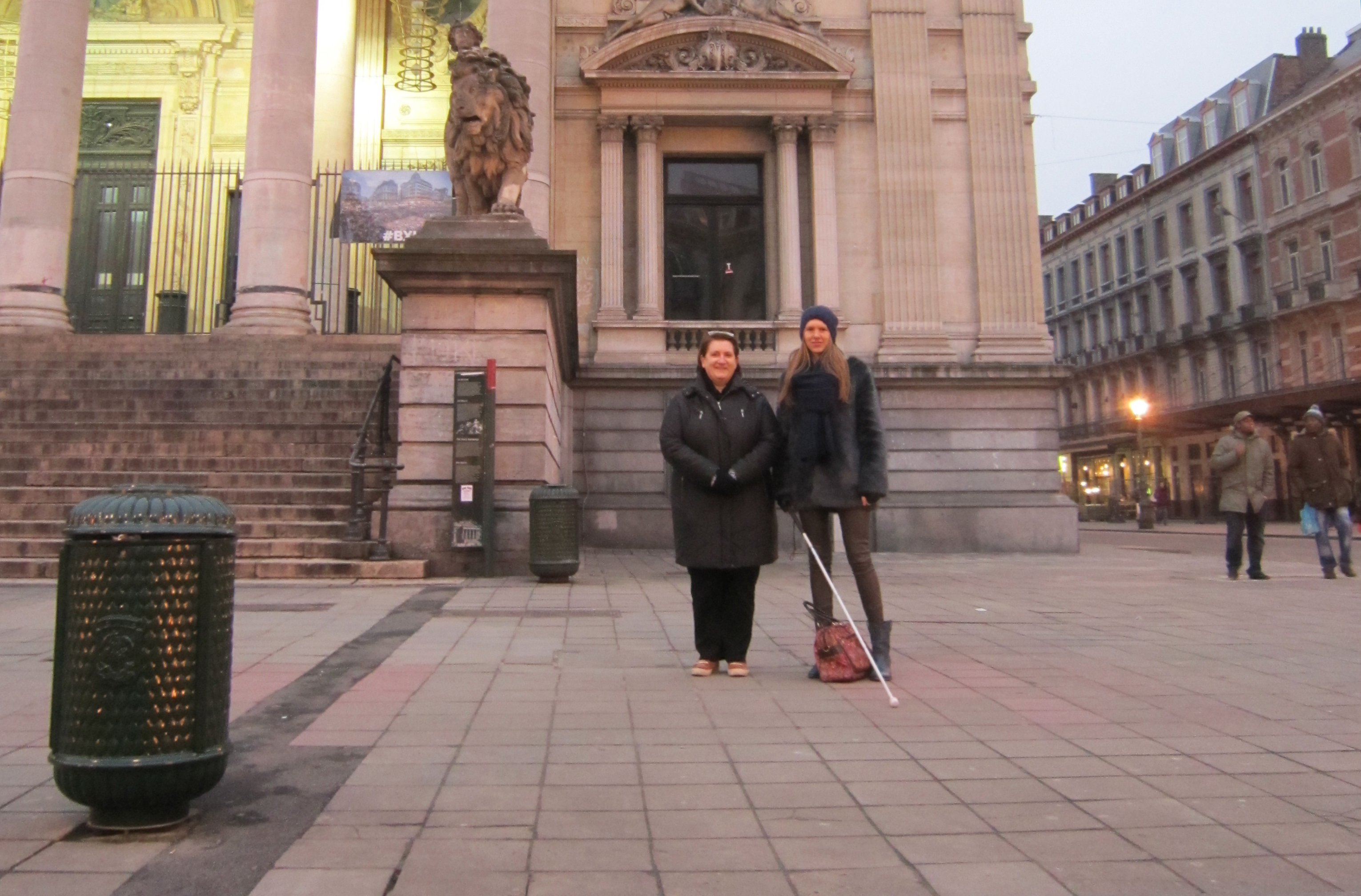 Els Ampe et Marie-Jeanne Nachtergaele après le parcours