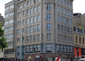 Photo de l'entrée de l'antenne régionale de Anvers.