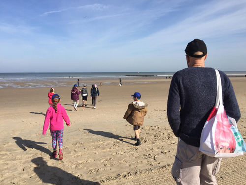 Une dernière petite balade sur la plage et prendre un bon bol d’air frais.