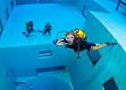 L'intérieur du Nemo33, site de plongée à Bruxelles