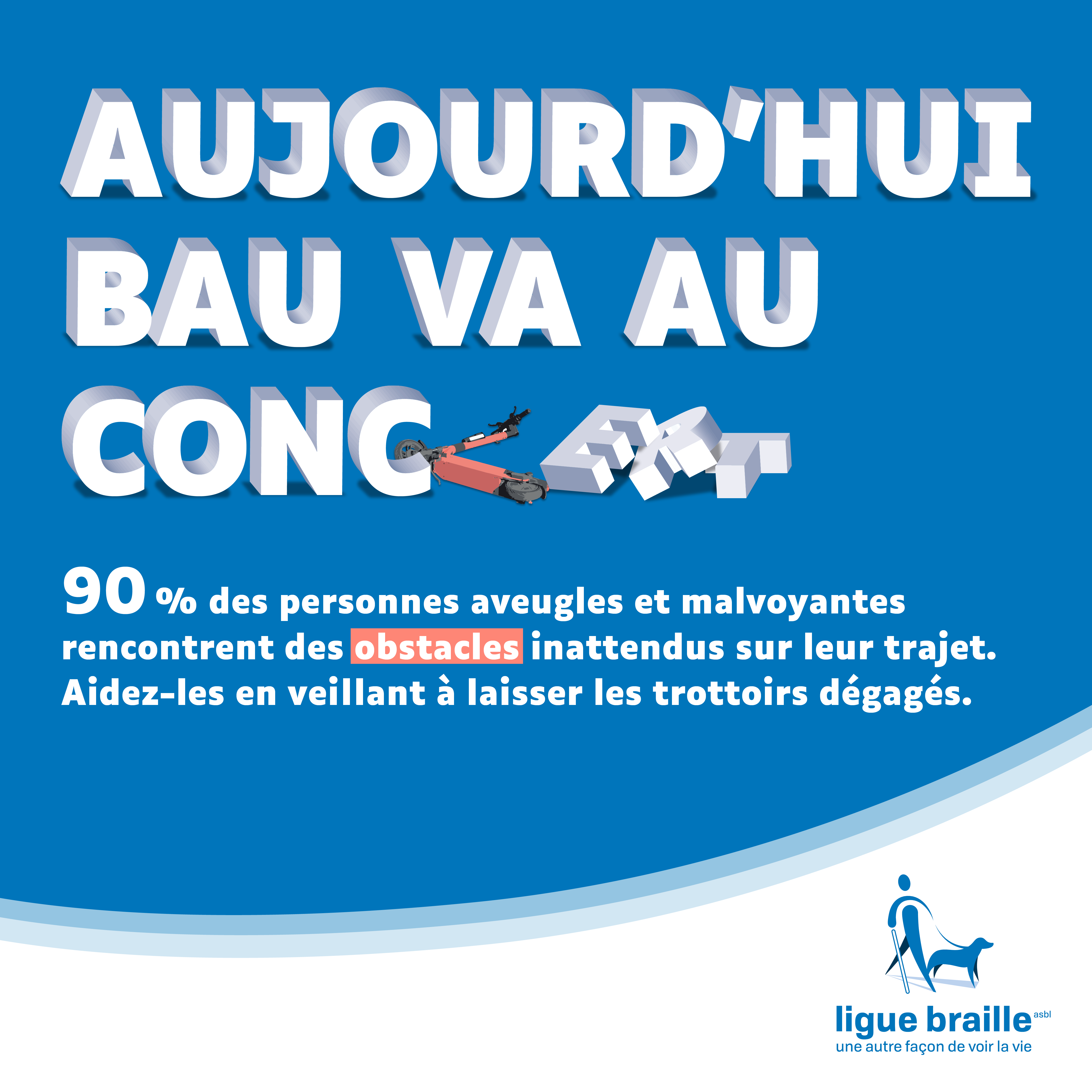 key visual Semaine Ligue Braille 2023