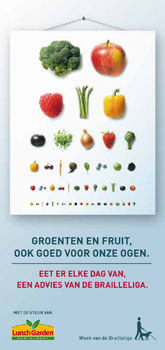 Cover van de brochure: Groeten en fruit: ook goed voor onze ogen